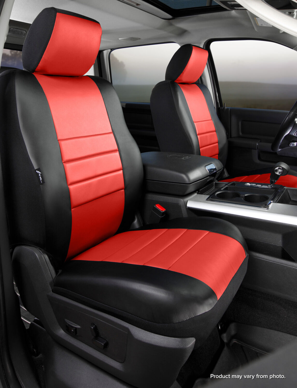 LeatherLite™ Front Seat Buckets - Red